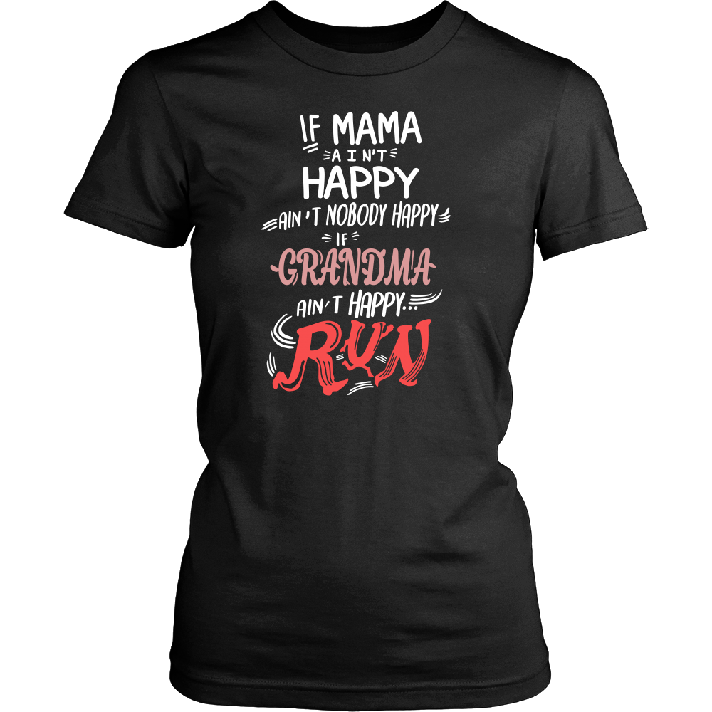 If Grandma ain't Happy T Shirts, Tees & Hoodies - Grandma Shirts - TeeAmazing