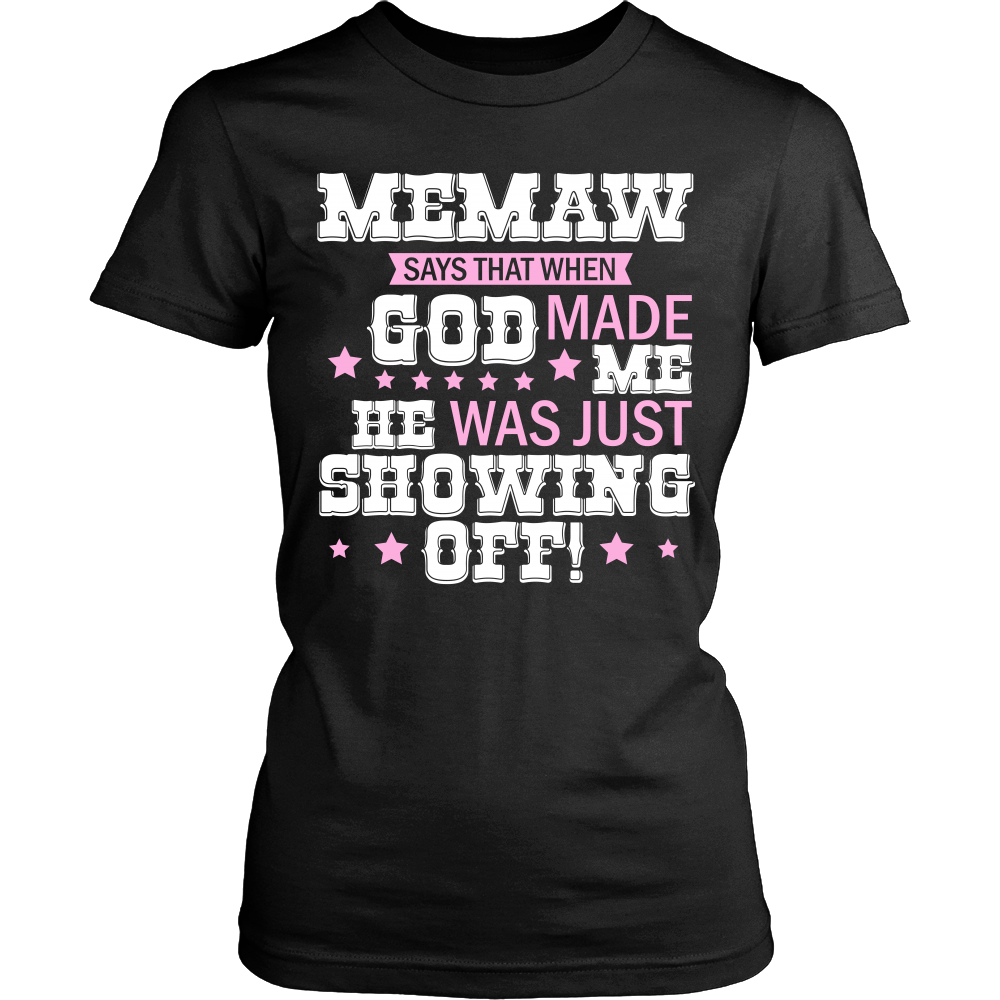 Memaw Says That T-Shirt - Memaw Shirt - TeeAmazing