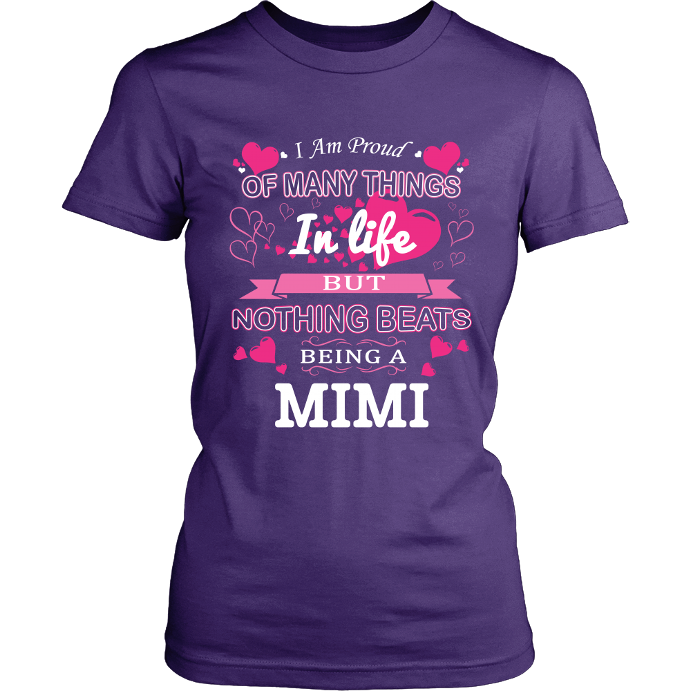 Nothing Beats Being a MiMi T-Shirt - MiMi Shirt - TeeAmazing