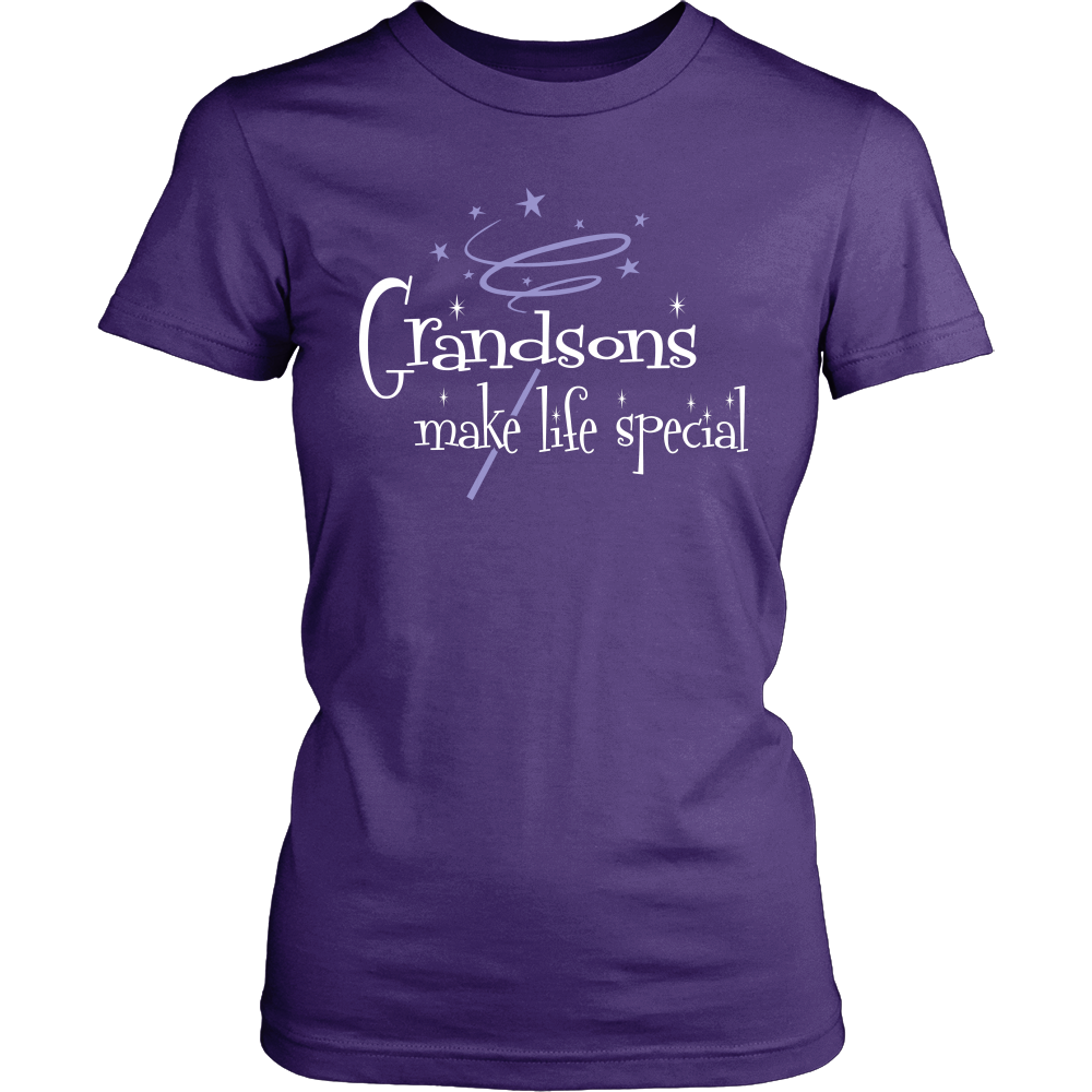 Grandsons Make Life Special T Shirts, Tees & Hoodies - Grandma Shirts - TeeAmazing