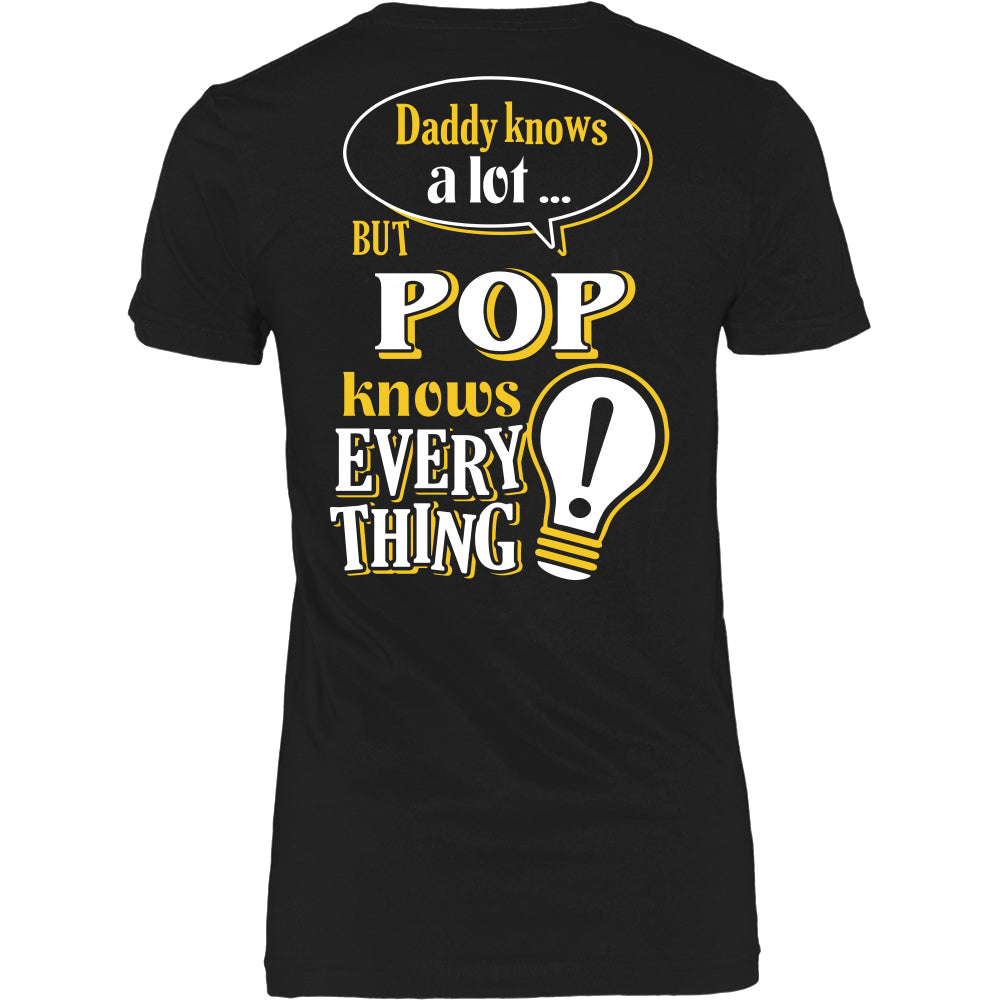 Pop Knows More T-Shirt -  Pop Shirt - TeeAmazing