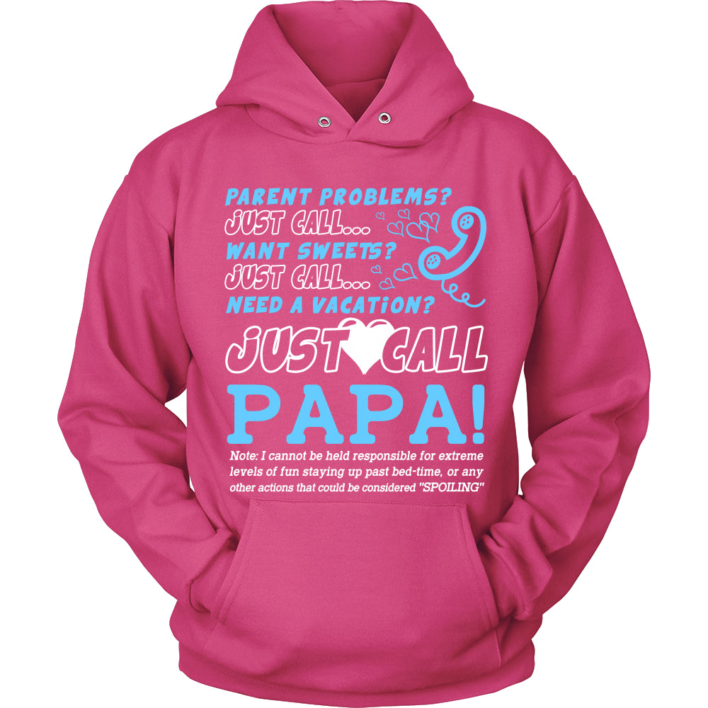 Just Call Papa T-Shirt - Papa Shirt - TeeAmazing