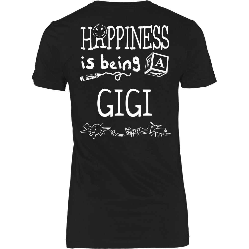 Happiness is Being GiGi T-Shirt - GiGi Shirt - TeeAmazing