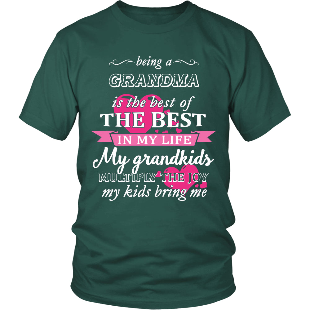 Being a Grandma Is The Best T-Shirt - Grandma Shirt - TeeAmazing