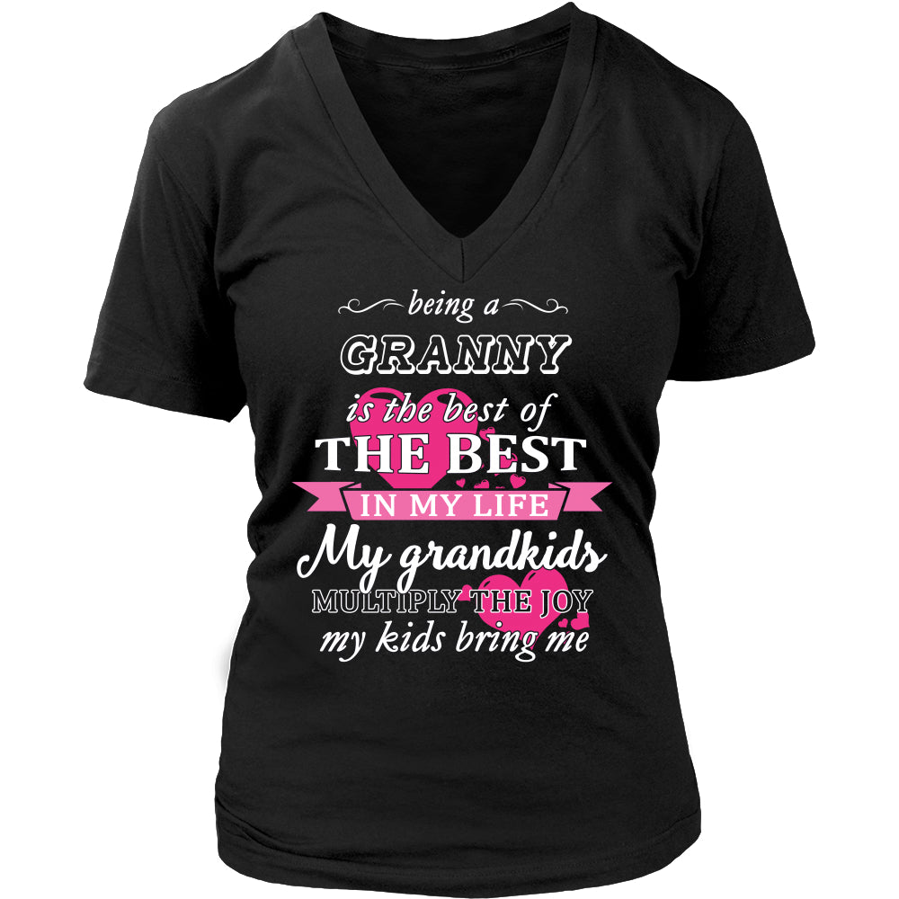 Being a Granny Is The Best T-Shirt - Granny Shirt - TeeAmazing