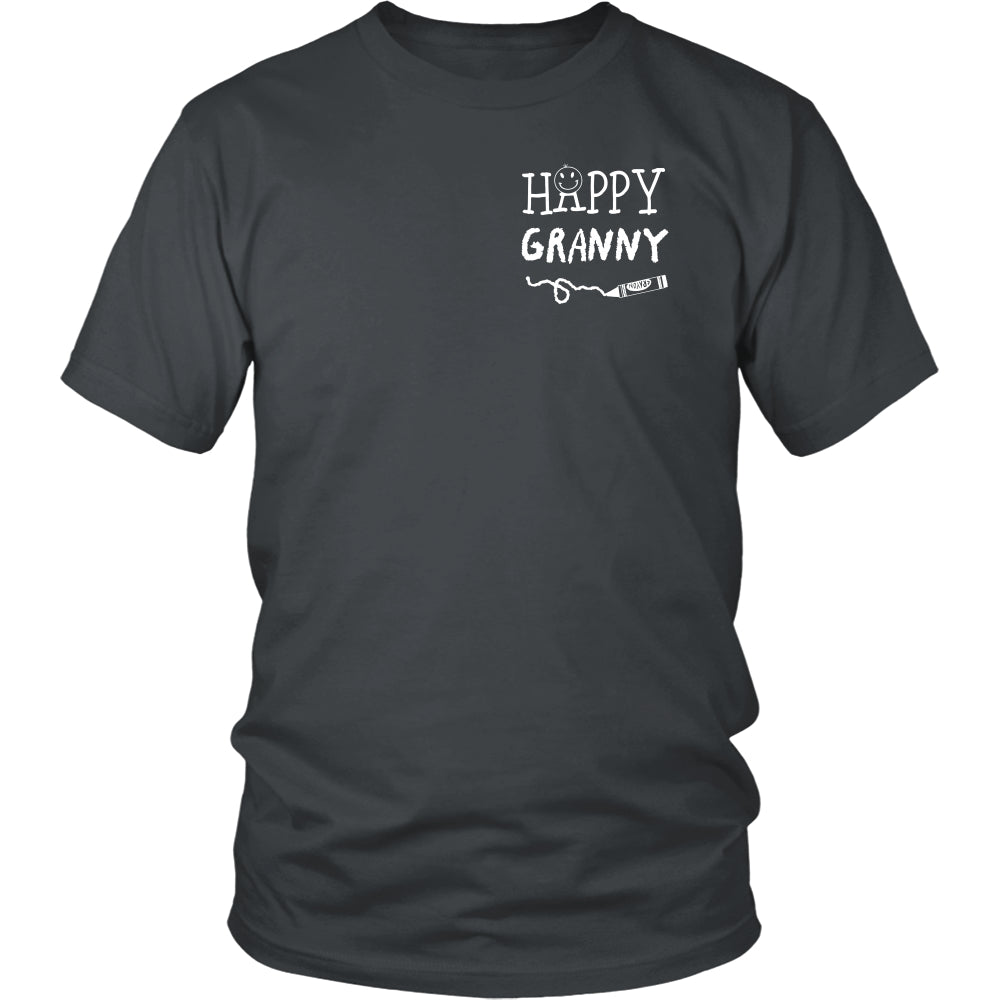 Happiness is Being Granny T-Shirt - Granny Shirt - TeeAmazing