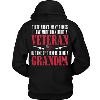 I Love More Than Being a Veteran Grandpa T-Shirt - Grandpa Shirt - TeeAmazing