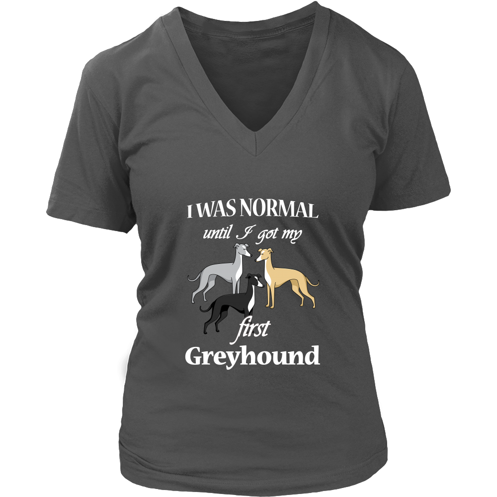 First Greyhound Dog T Shirts, Tees & Hoodies - Greyhound Shirts - TeeAmazing
