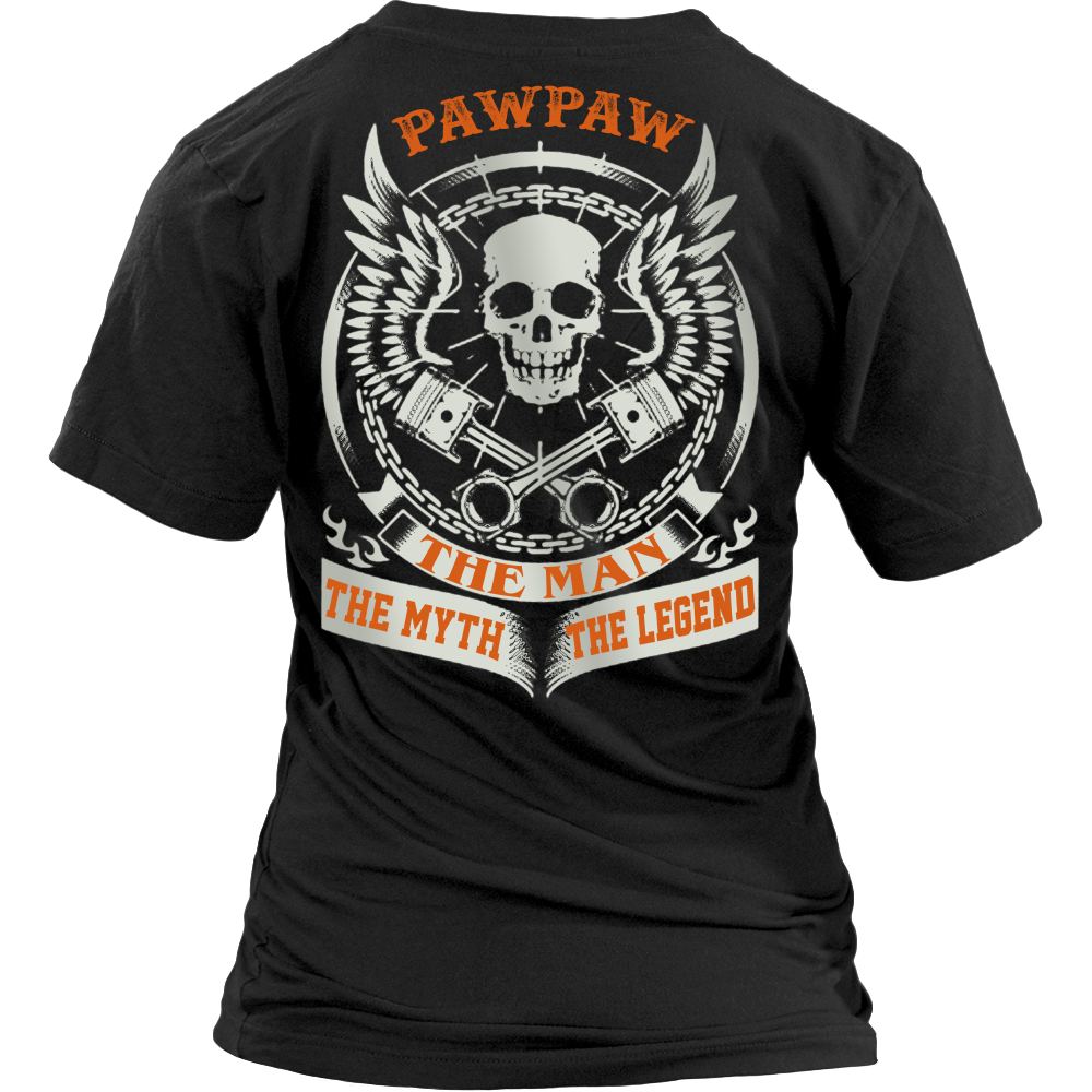 Pawpaw The Man The Myth The Legend T Shirts, Tees & Hoodies - Grandpa Shirts - TeeAmazing