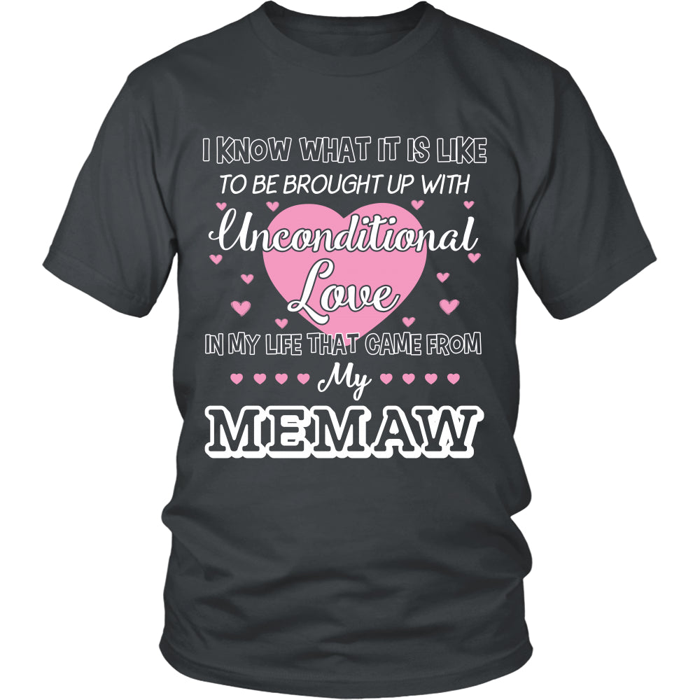 Uncondition Love Memaw T-Shirt - Memaw Shirt - TeeAmazing