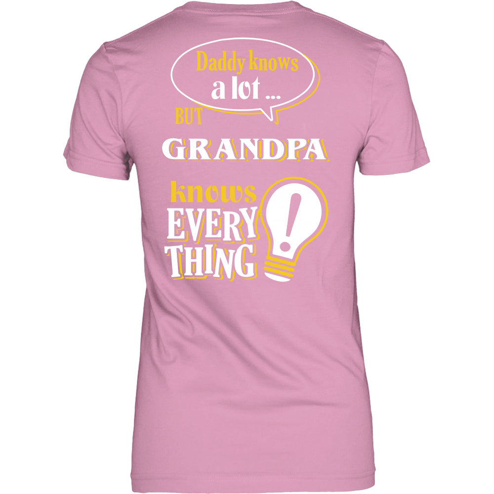 Grandpa Knows More T-Shirt -  Grandpa Shirt - TeeAmazing