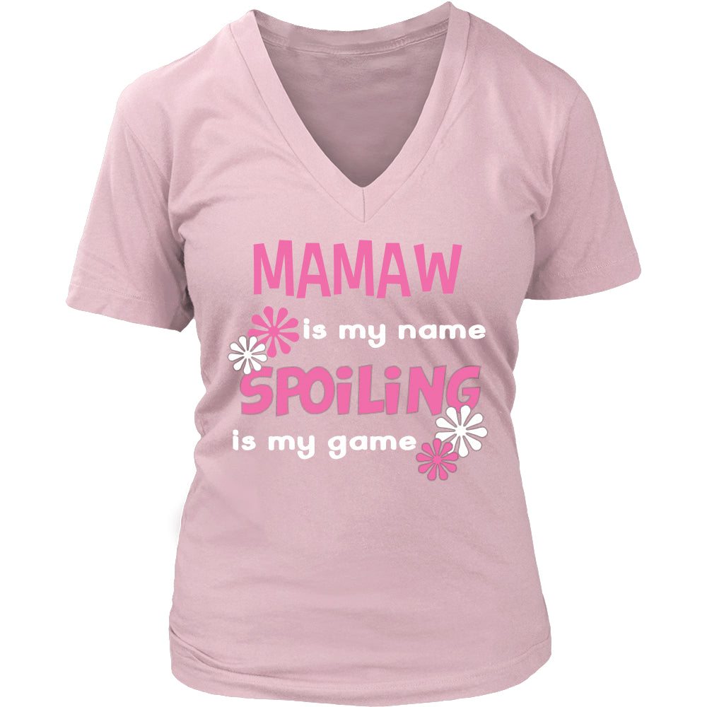 Mamaw Is My Name... T-Shirt - Mamaw Shirt - TeeAmazing