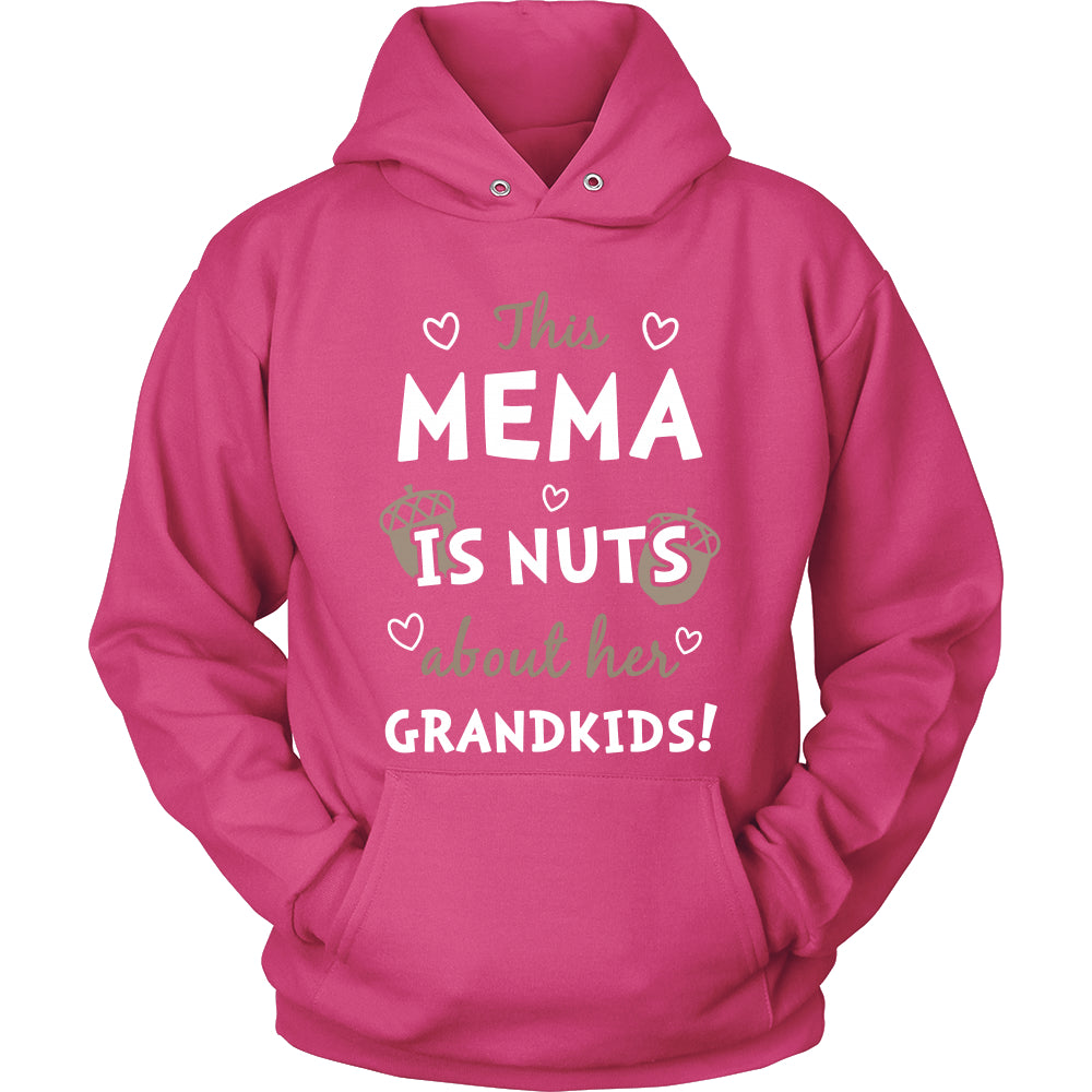 This Mema is Nuts About Her Grandkids T-Shirt - Mema Shirt - TeeAmazing