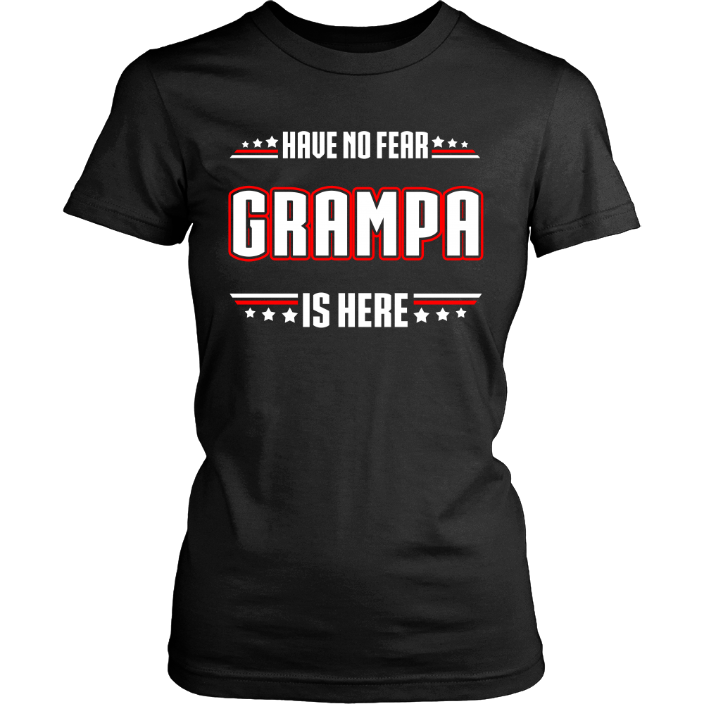 Have No Fear Grampa Is Here T-Shirt - Grampa Shirt - TeeAmazing