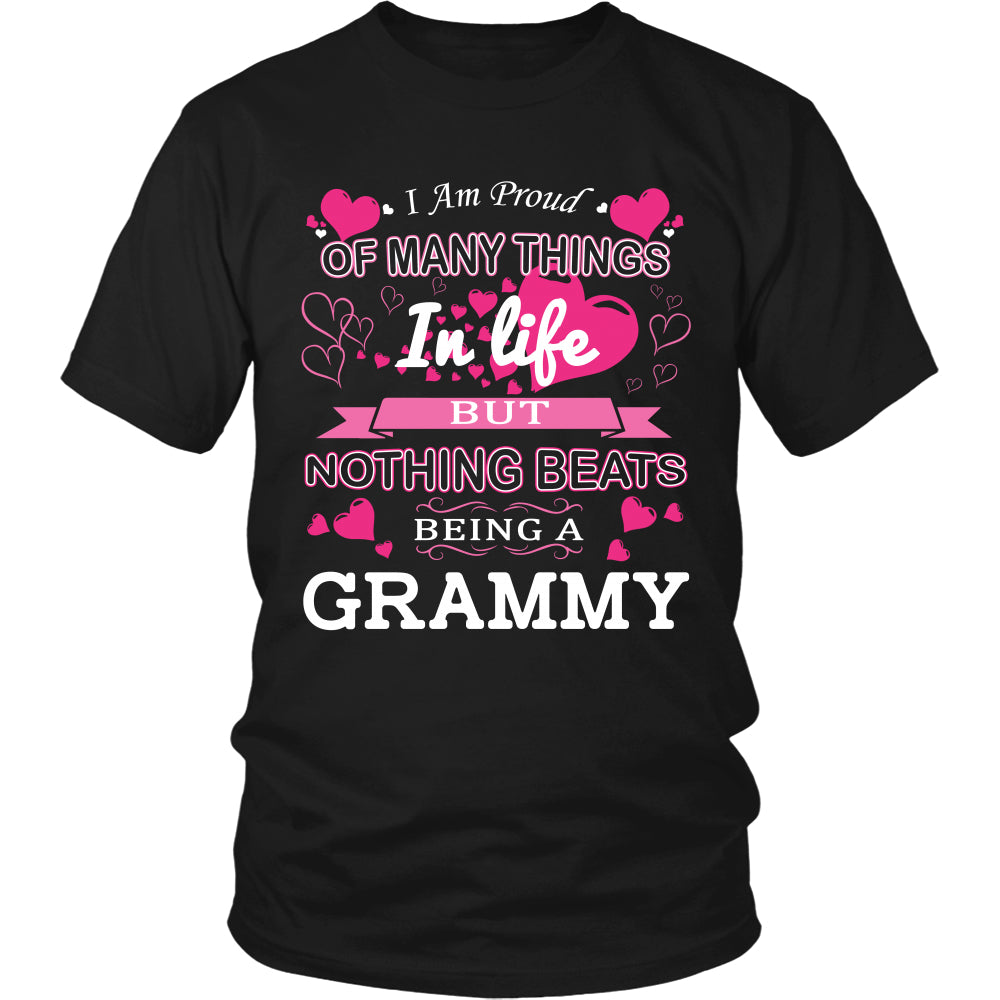 Nothing Beats Being a Grammy T-Shirt - Grammy Shirt - TeeAmazing