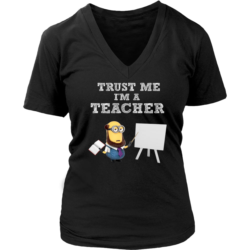 Trust Me I'm a Teacher Minion Men T-Shirt - Minion Shirt - TeeAmazing