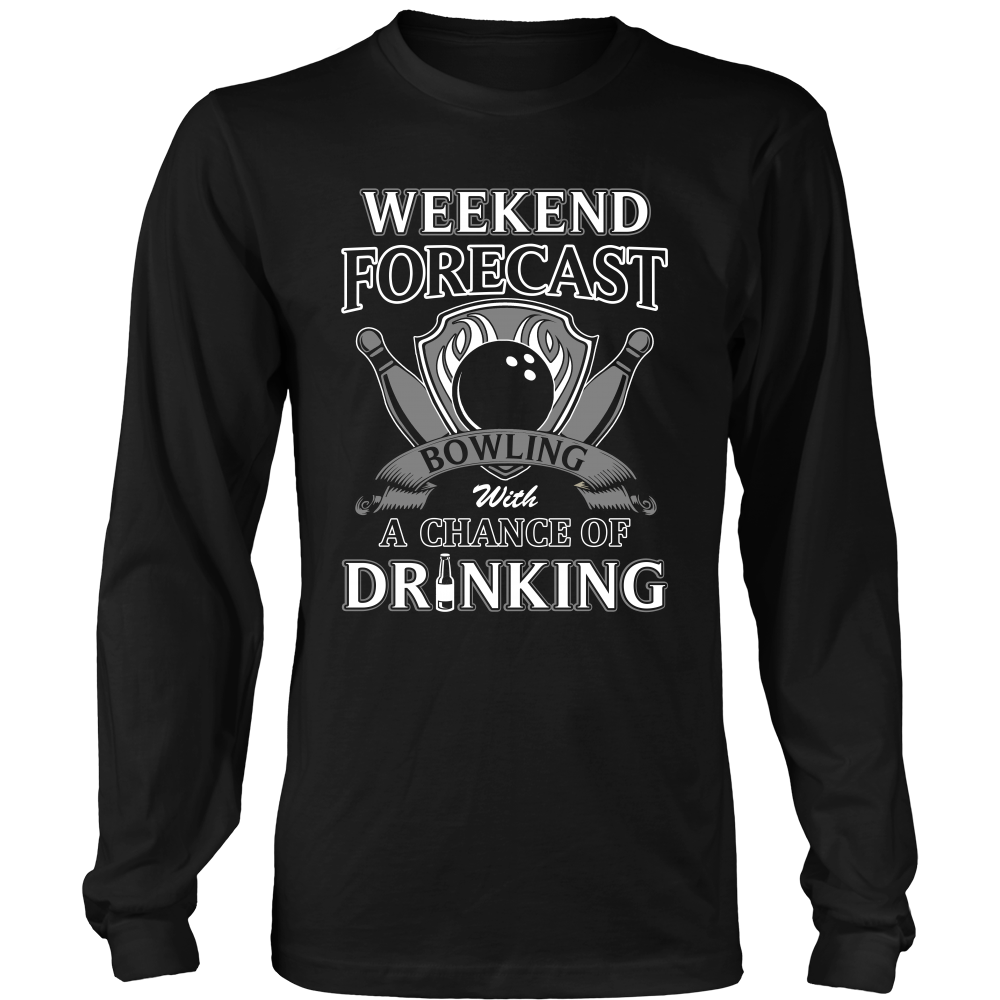 Bowling with Drinking T Shirts, Tees & Hoodies - Bowling Shirts - TeeAmazing