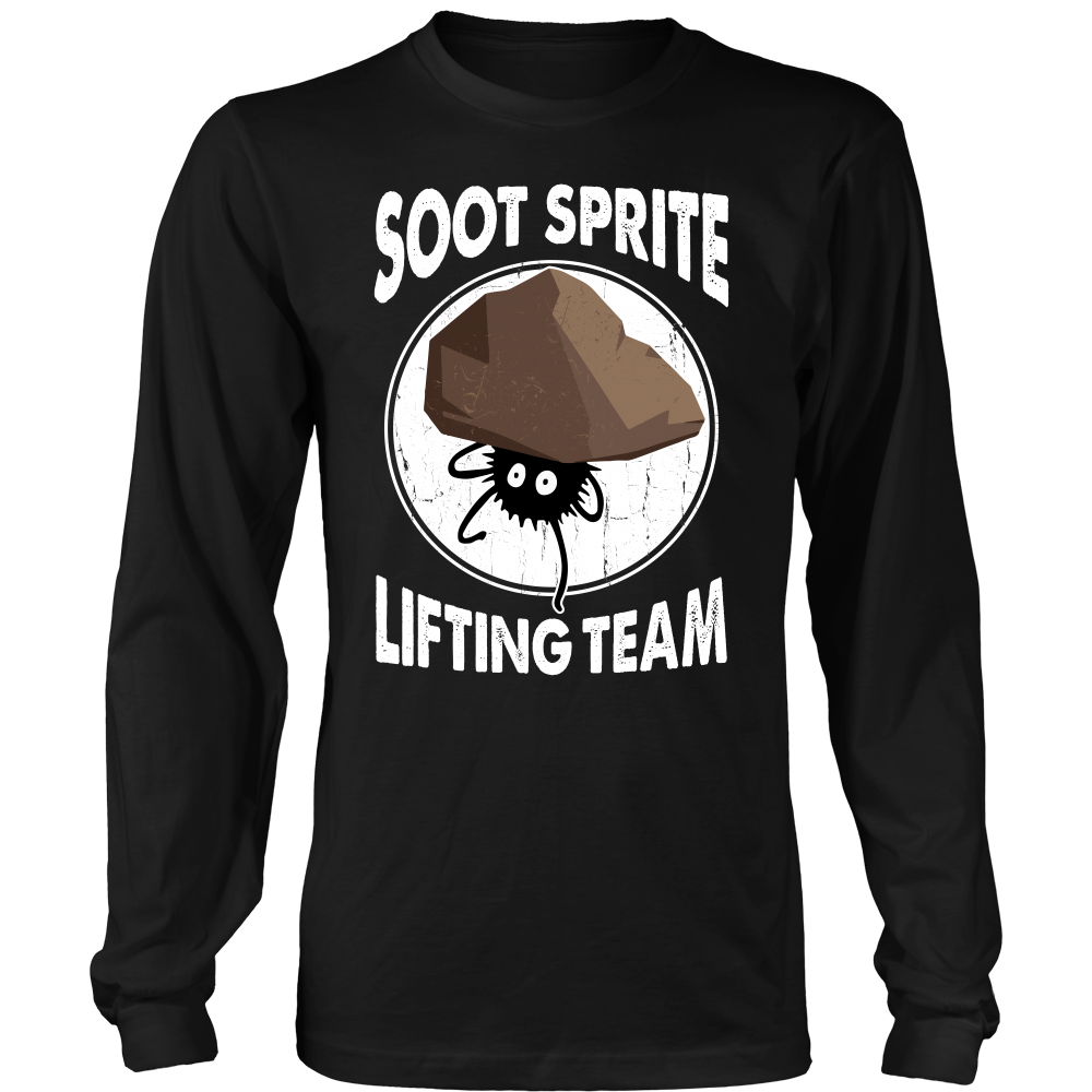 Soot Sprite Lifting Team T Shirts, Tees & Hoodies - Totoro Shirts - TeeAmazing