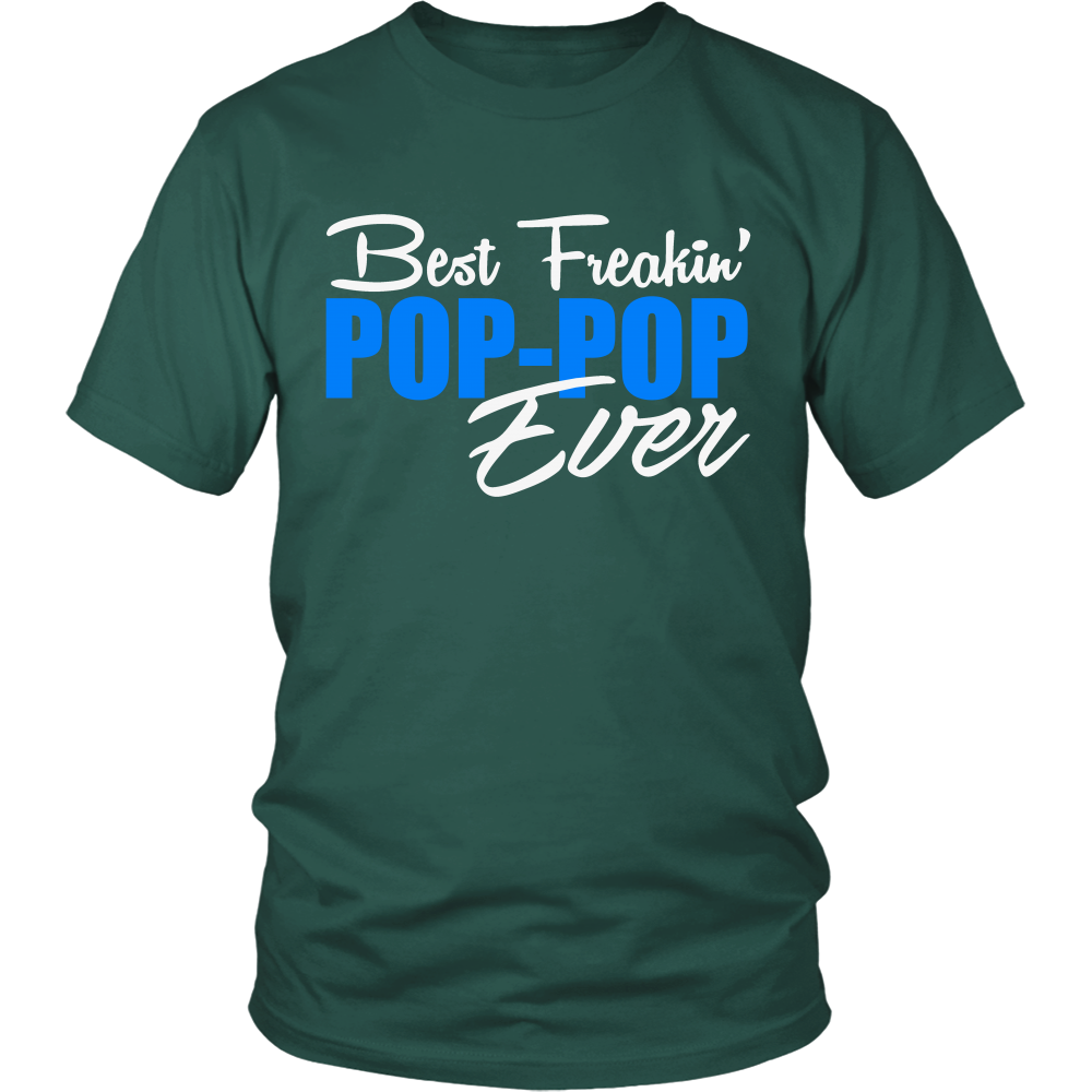 Best Freakin' Pop-pop Ever T Shirts, Tees & Hoodies - Grandpa Shirts - TeeAmazing