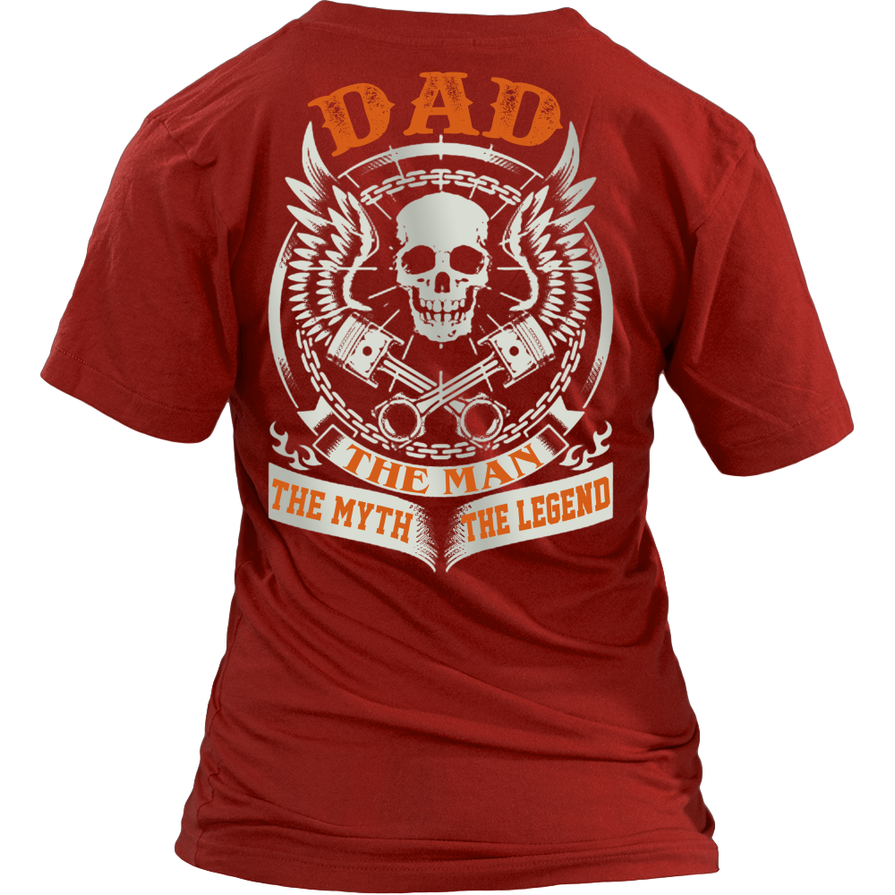 DAD The Man The Myth The Legend T Shirts, Tees & Hoodies - Dad Shirts - TeeAmazing