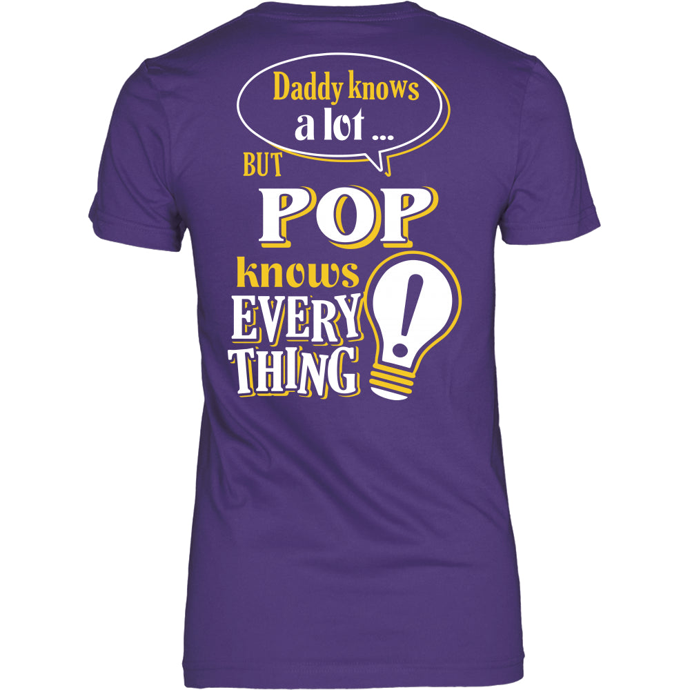 Pop Knows More T-Shirt -  Pop Shirt - TeeAmazing