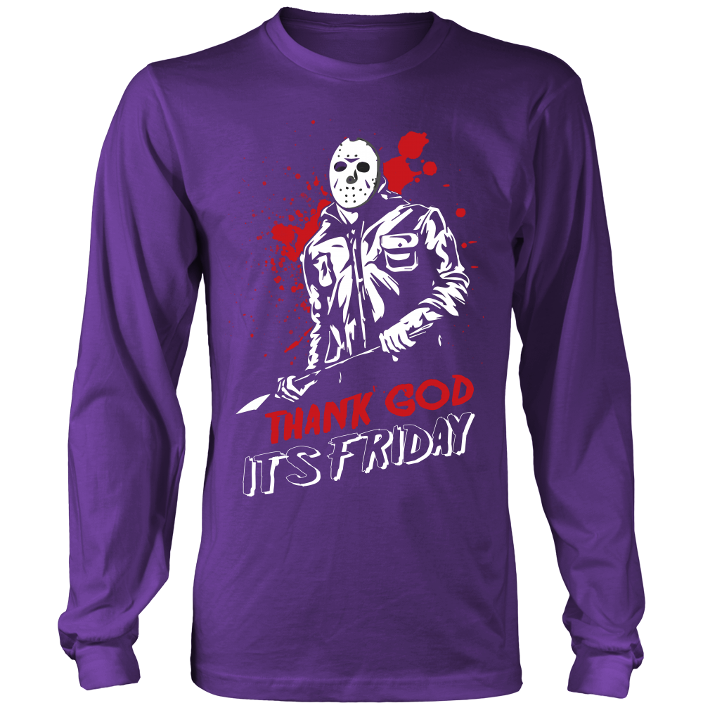 Thank God It's Friday T Shirts, Tees & Hoodies - Friday the 13th Shirts - TeeAmazing