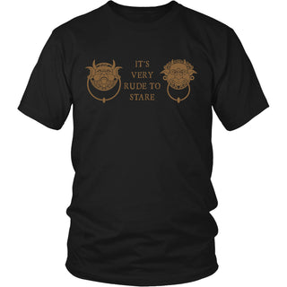 Door (It's Very Rude To Stare) T Shirts, Tees & Hoodies - Labyrinth Shirts - TeeAmazing
