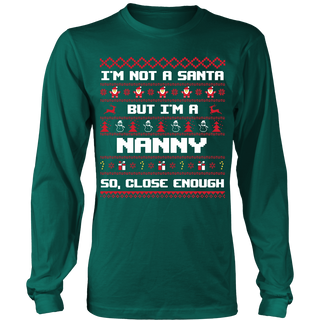Ugly Nanny Sweater T-Shirt - Nanny Shirt - TeeAmazing
