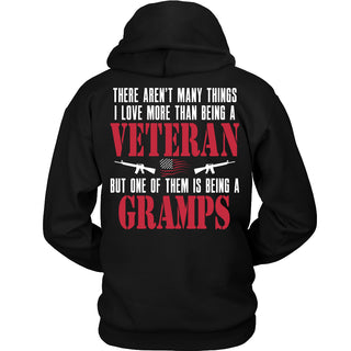 I Love More Than Being a Veteran Gramps T-Shirt - Gramps Shirt - TeeAmazing
