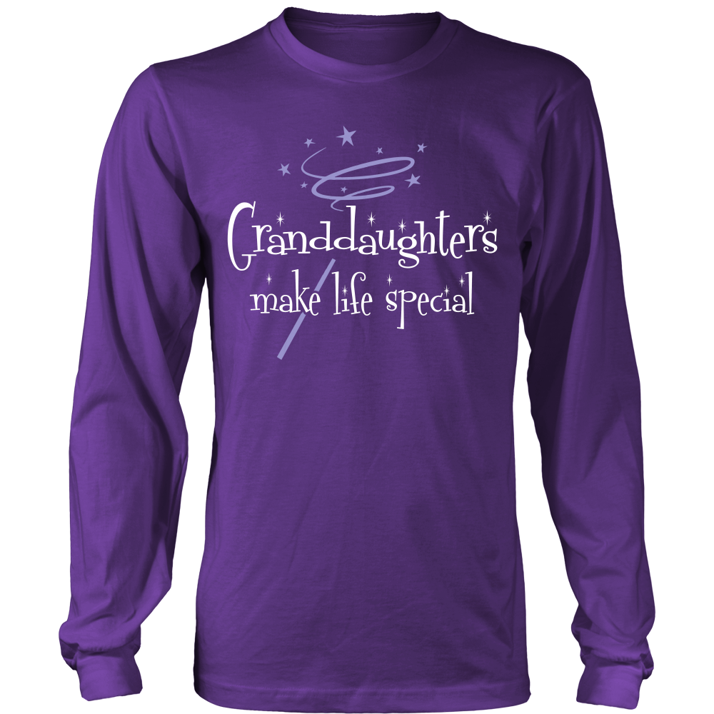 Granddaughters Make Life Special T Shirts, Tees & Hoodies - Grandma Shirts - TeeAmazing