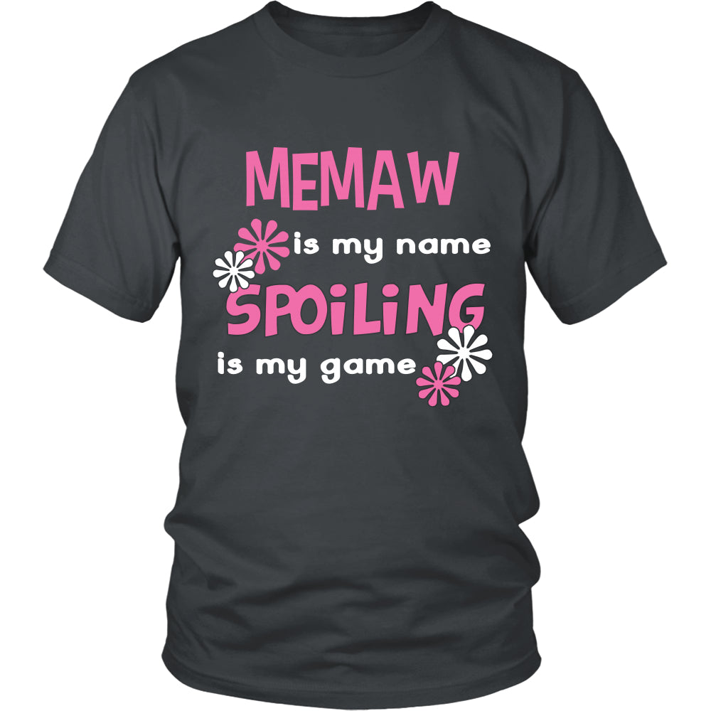 Memaw Is My Name... T-Shirt - Memaw Shirt - TeeAmazing