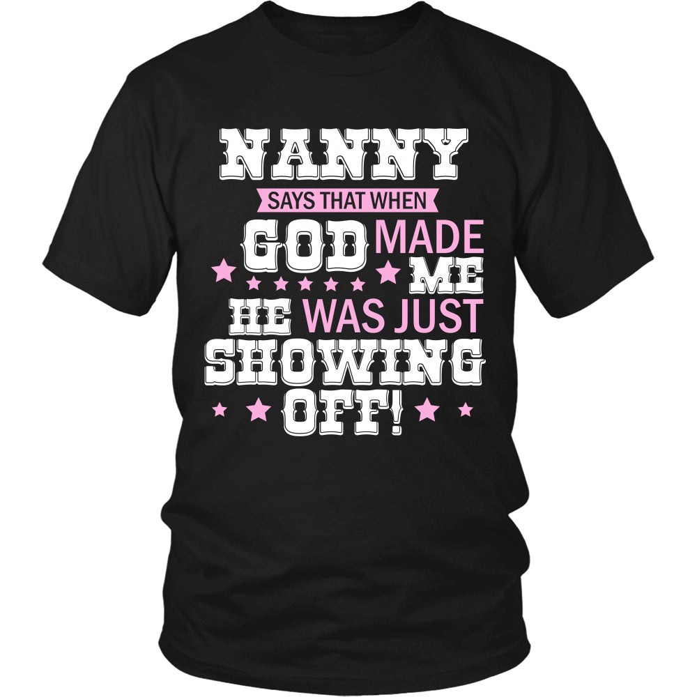 Nanny Says That T-Shirt - Nanny Shirt - TeeAmazing