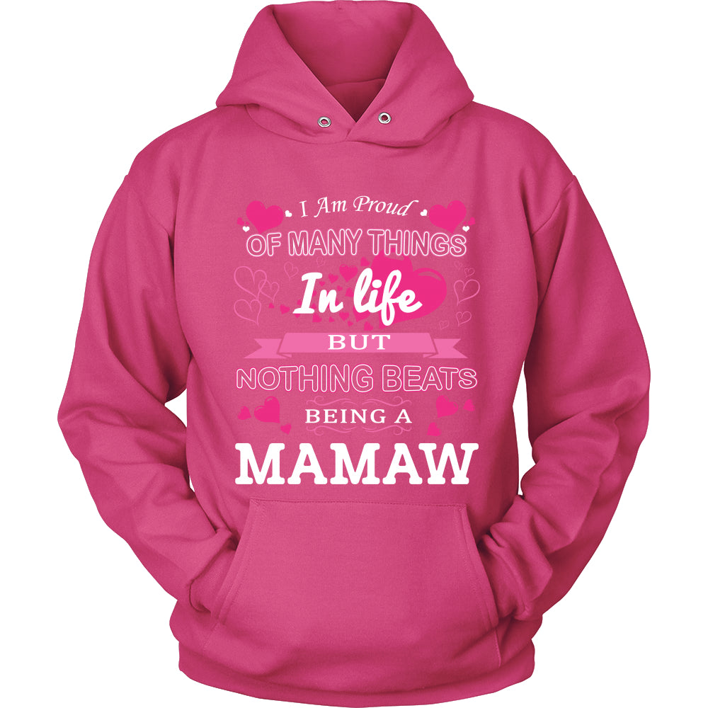 Nothing Beats Being a Mamaw T-Shirt - Mamaw Shirt - TeeAmazing