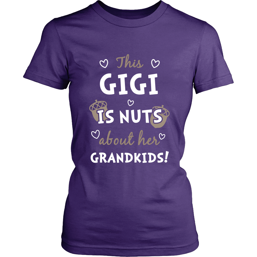 This GiGi is Nuts About Her Grandkids T-Shirt - GiGi Shirt - TeeAmazing