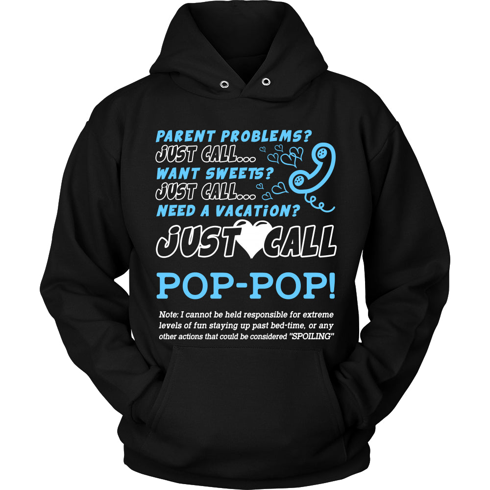 Just Call Pop-Pop T-Shirt - Pop-Pop Shirt - TeeAmazing