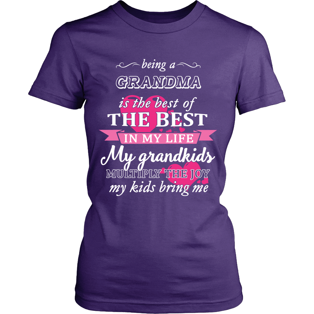 Being a Grandma Is The Best T-Shirt - Grandma Shirt - TeeAmazing
