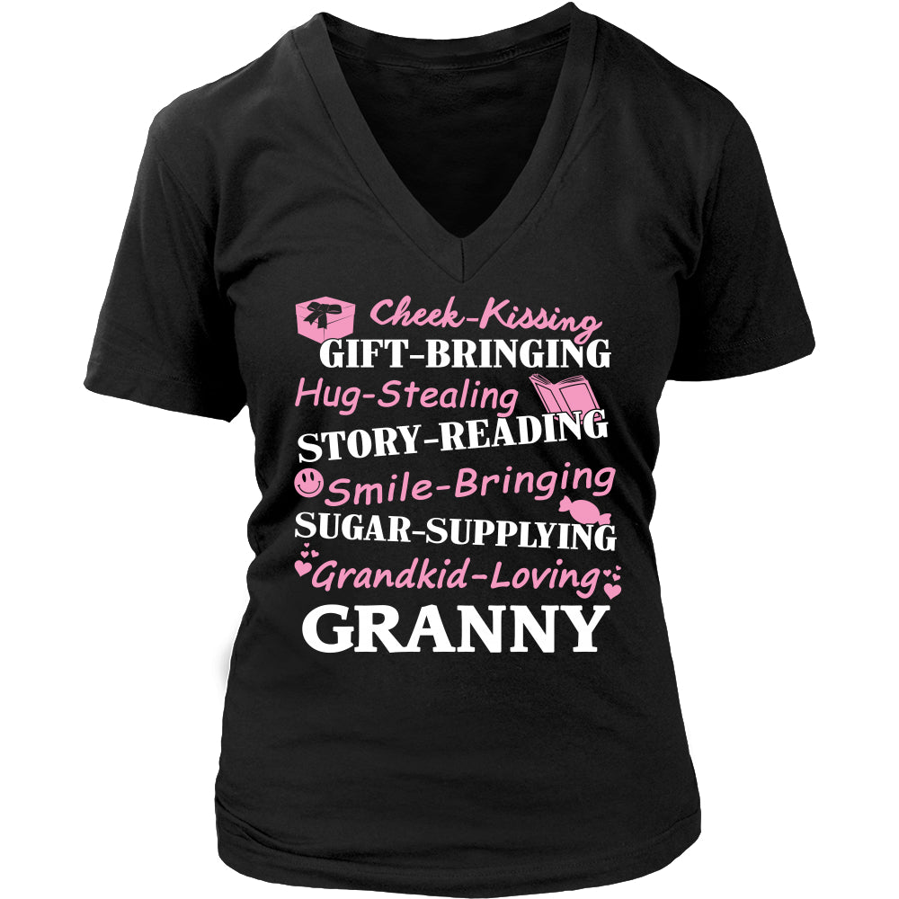 Grandkid Loving Granny T-Shirt - Granny Shirt - TeeAmazing