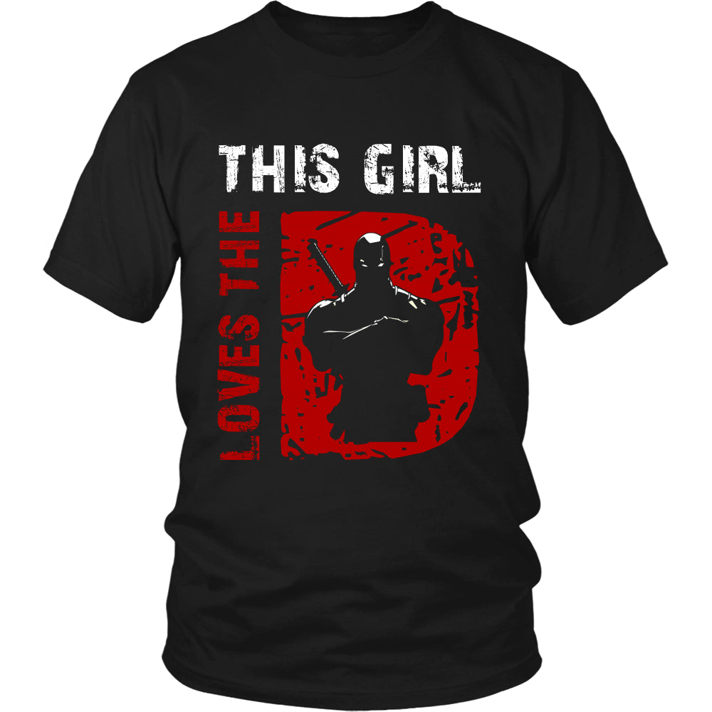 This Girl Loves The Deadpool T Shirts, Tees & Hoodies - Deadpool Shirts - TeeAmazing