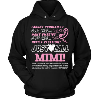 Just Call MiMi T-Shirt - MiMi Shirt - TeeAmazing
