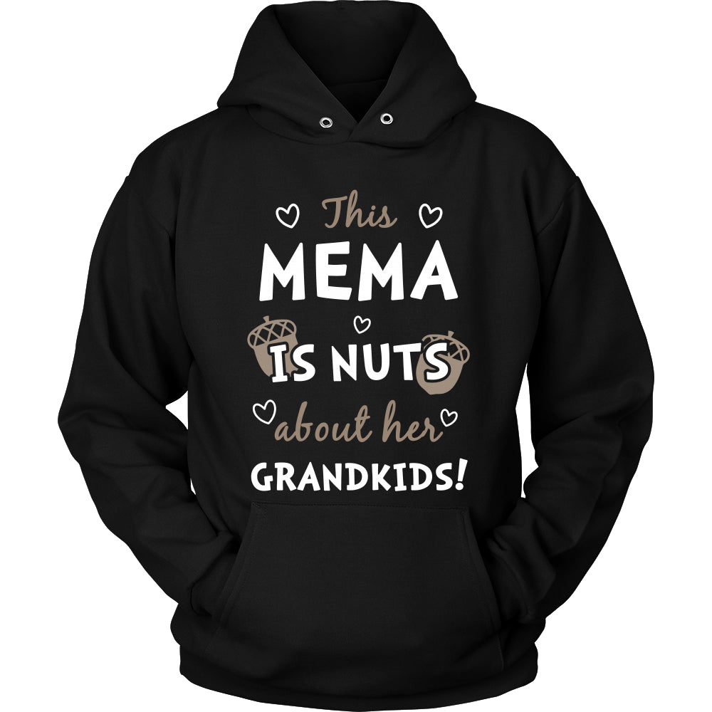 This Mema is Nuts About Her Grandkids T-Shirt - Mema Shirt - TeeAmazing