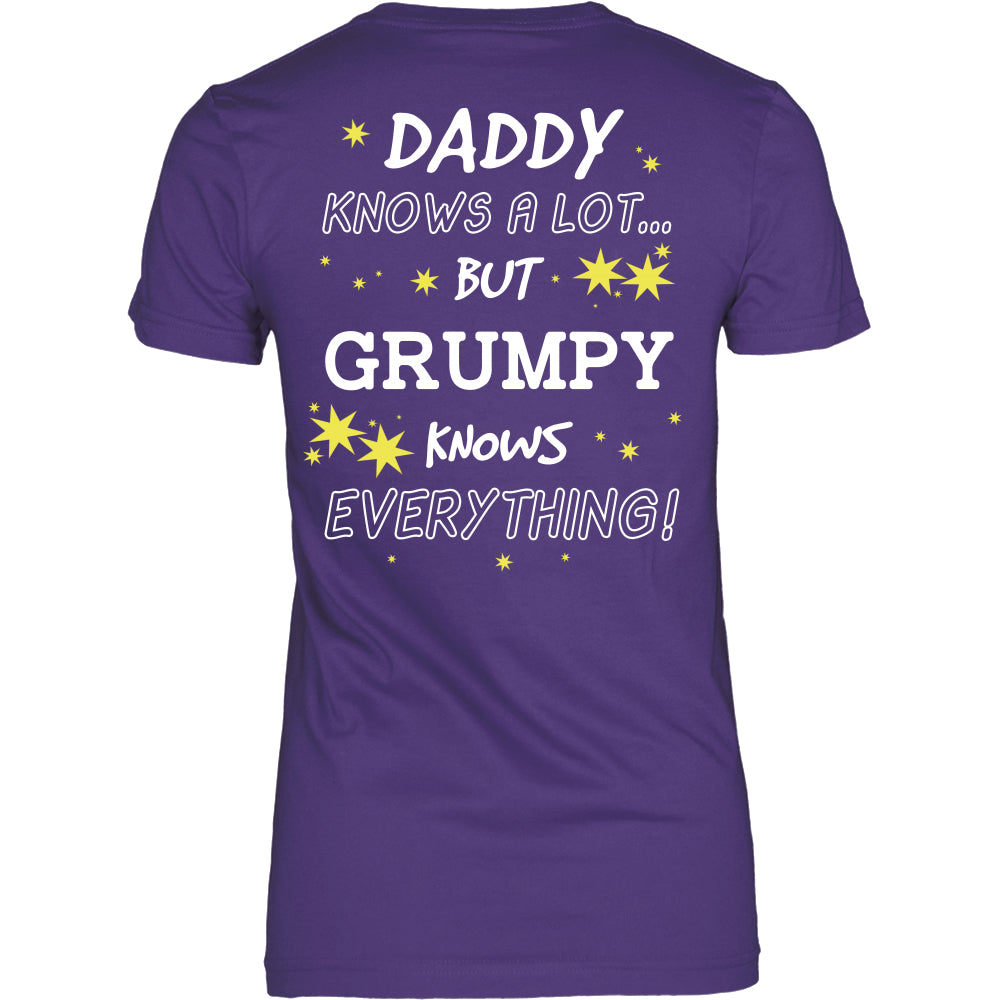 Grumpy Knows Everything T-Shirt -  Grumpy Shirt - TeeAmazing