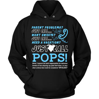 Just Call Pops T-Shirt - Pops Shirt - TeeAmazing