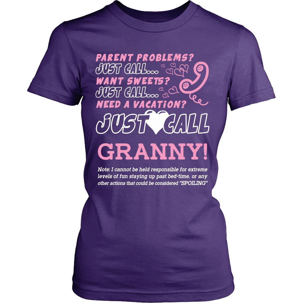 Just Call Granny T-Shirt - Granny Shirt - TeeAmazing