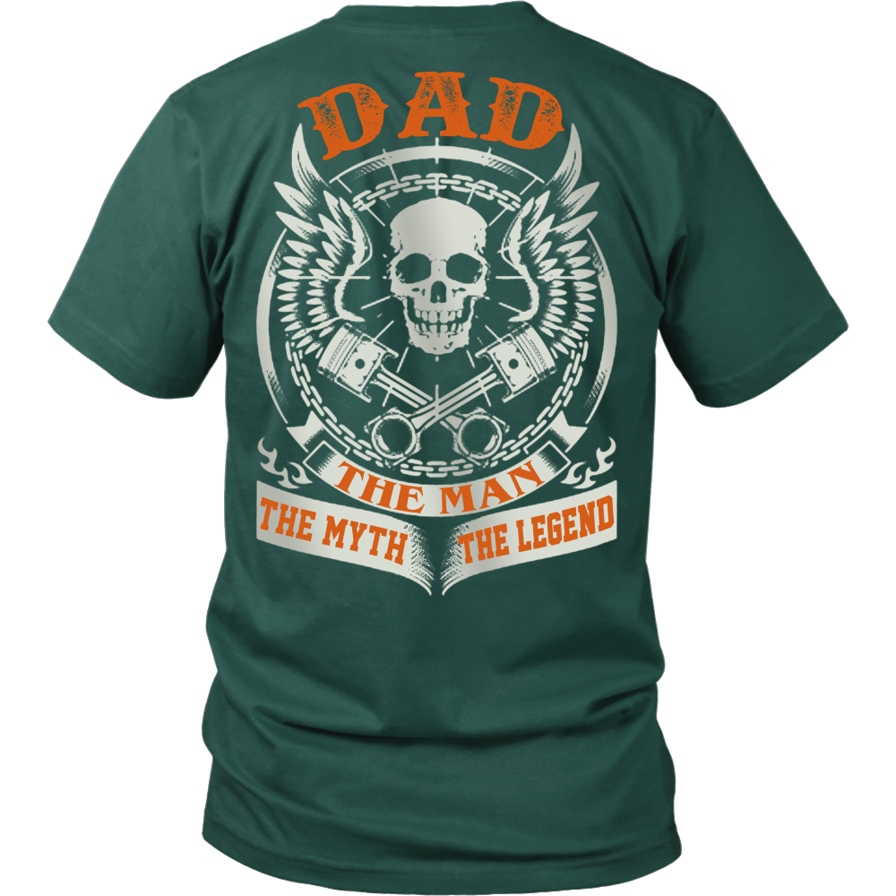 DAD The Man The Myth The Legend T Shirts, Tees & Hoodies - Dad Shirts - TeeAmazing