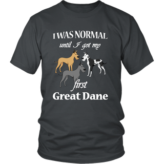 First Great Dane Dog T Shirts, Tees & Hoodies - Great Dane Shirts - TeeAmazing