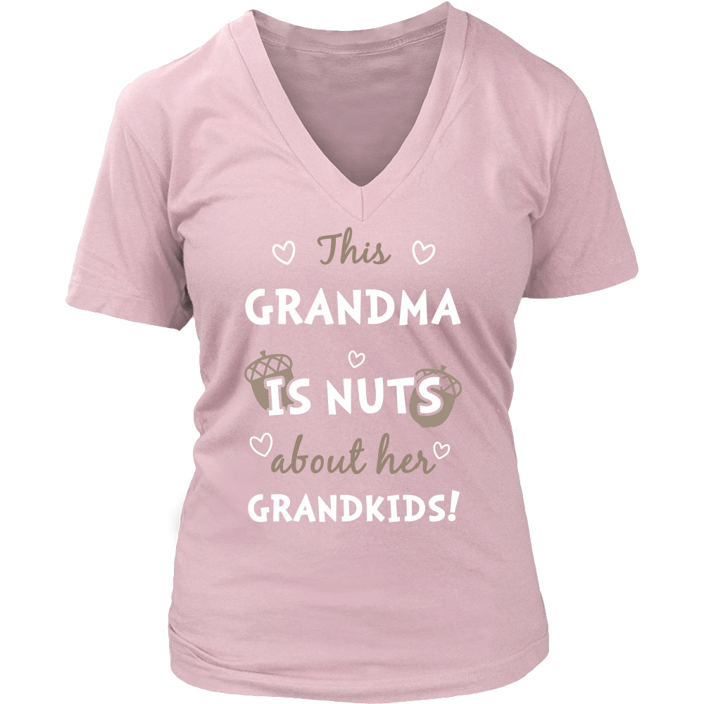 This Grandma is Nuts About Her Grandkids T-Shirt - Grandma Shirt - TeeAmazing