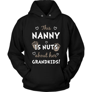 This Nanny is Nuts About Her Grandkids T-Shirt - Nanny Shirt - TeeAmazing