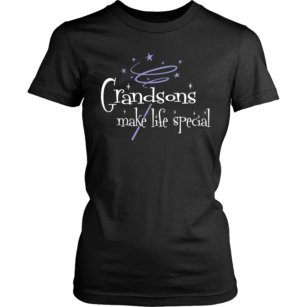 Grandsons Make Life Special T Shirts, Tees & Hoodies - Grandma Shirts - TeeAmazing