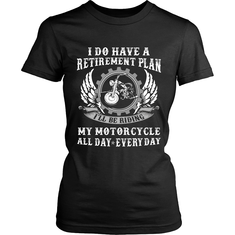 Retirement Motorcycle T-Shirt - Motorcycle Shirt - TeeAmazing