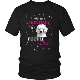 Poodle Glitter Dog T Shirts, Tees & Hoodies - Poodle Shirts - TeeAmazing